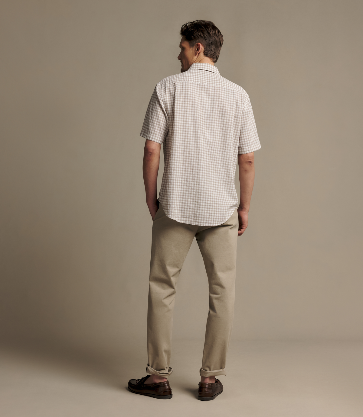 Johnson check short sleeve shirt