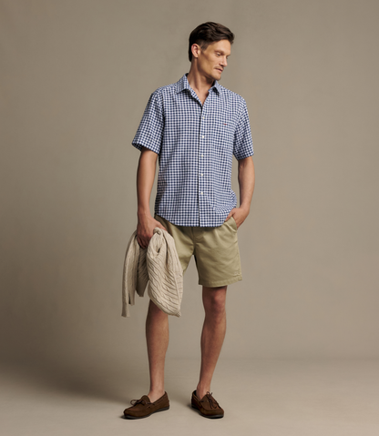 Johnson check short sleeve shirt