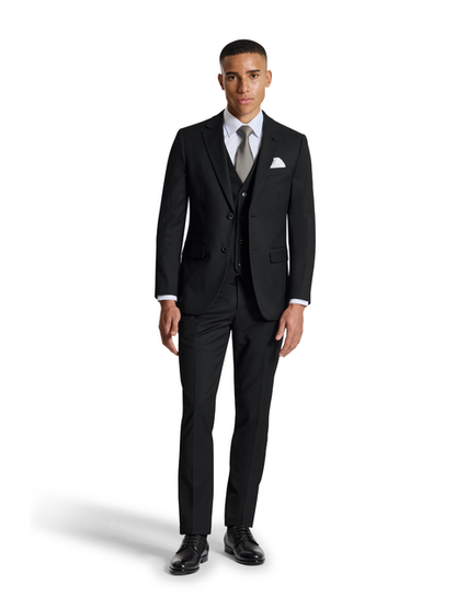 Louis 5ZS Black Suit Jacket
