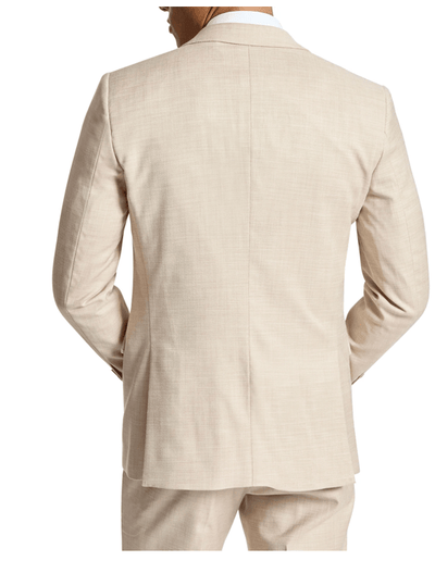Louis 5ZS Sand Comfort Stretch Suit Jacket