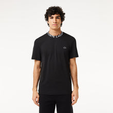 Load image into Gallery viewer, Ultralight Piqué Logo Jacquard Collar T-shirt
