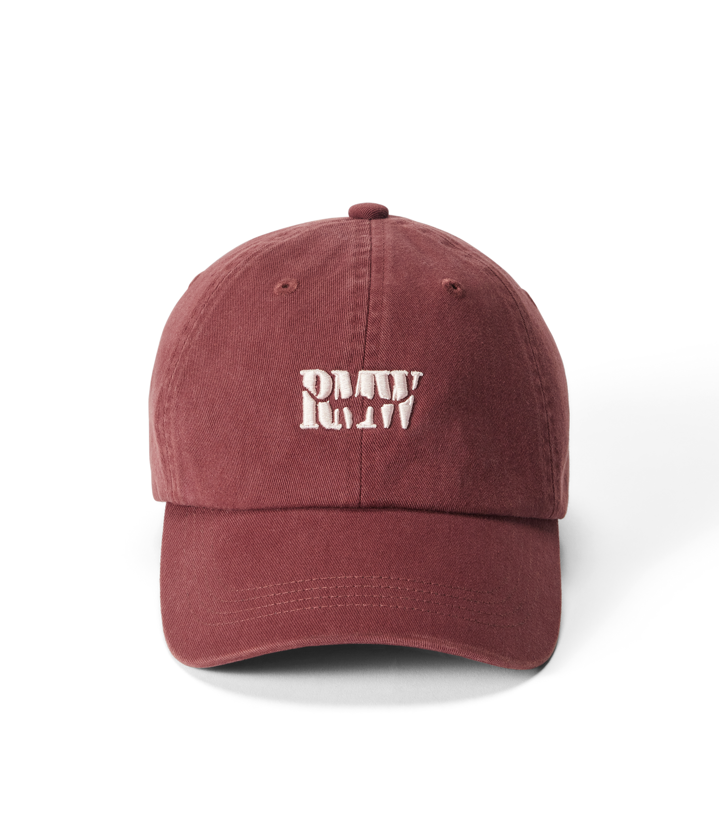 Branded twill cap