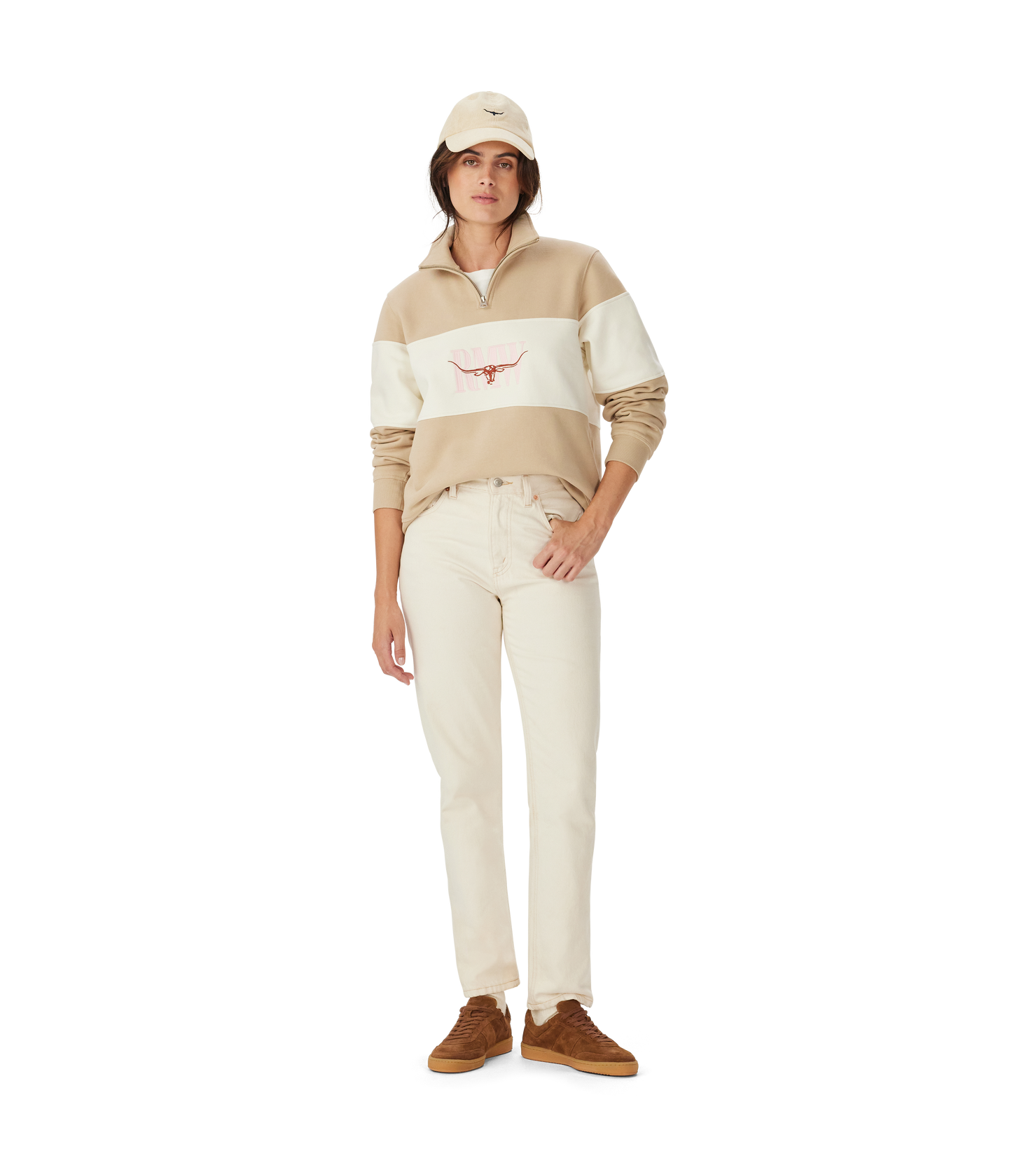 Trickett panel sweatshirt