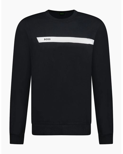 Men's Black Salbo 1 Crewneck Sweatshirt