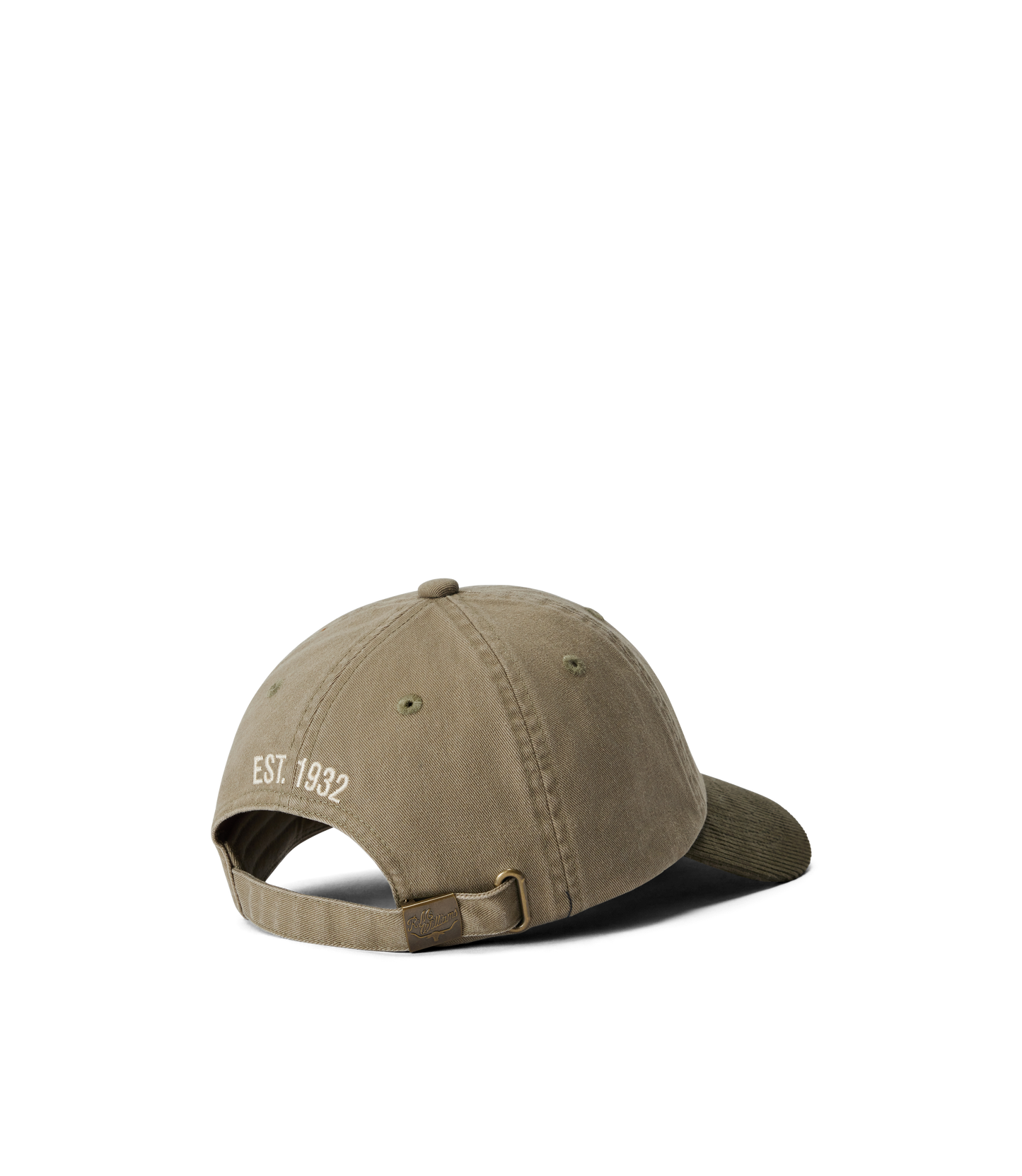 Branded twill cord cap