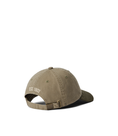 Branded twill cord cap