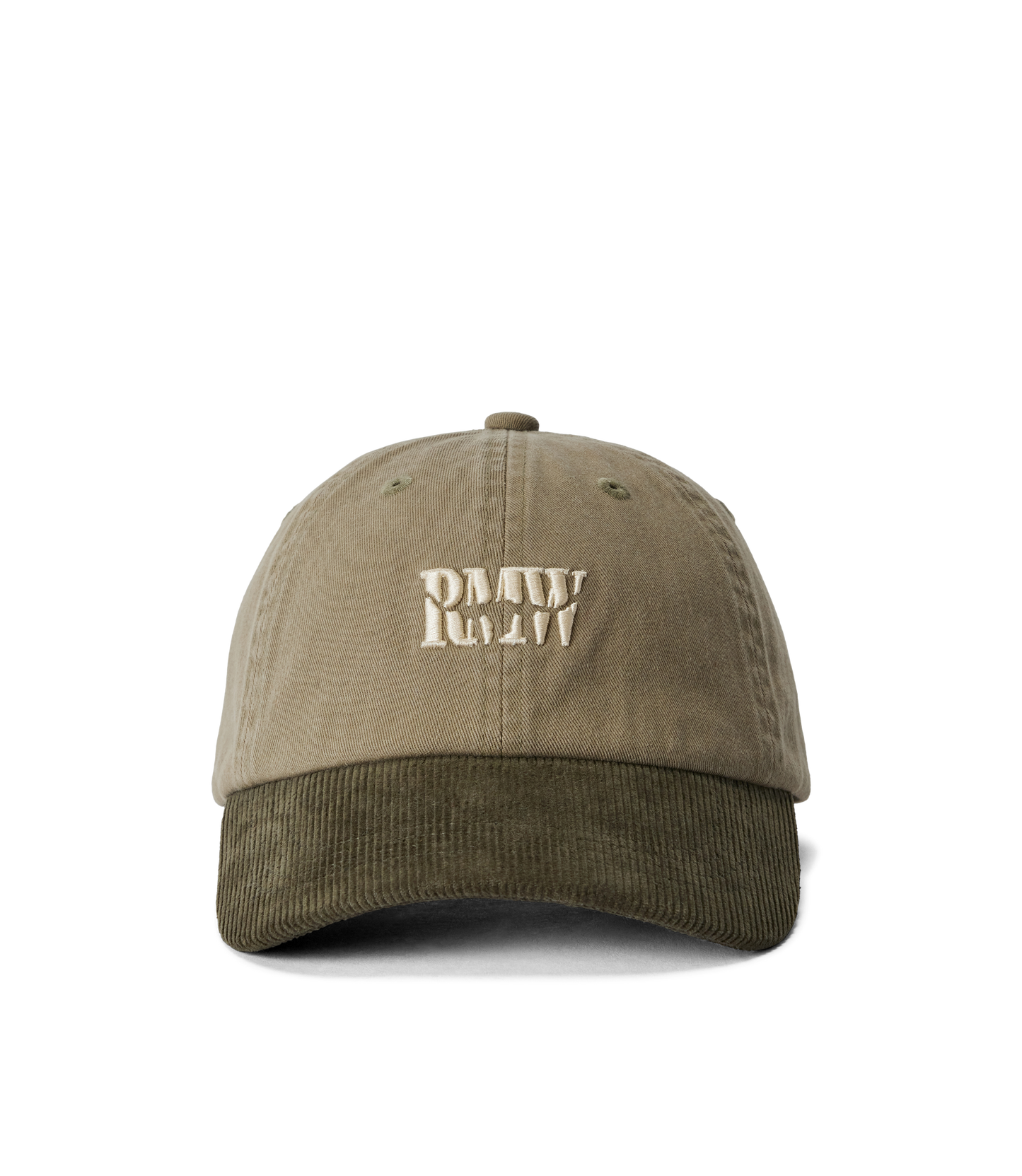Branded twill cord cap