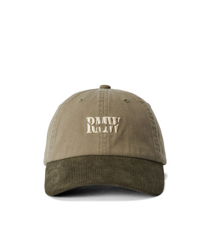 Branded twill cord cap