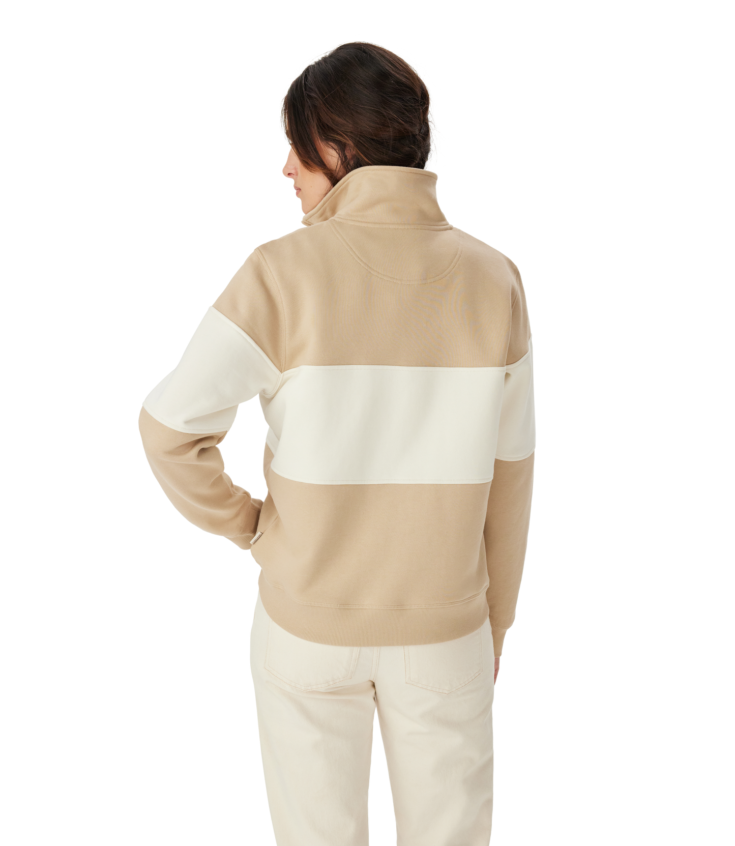 Trickett panel sweatshirt