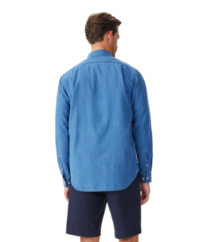 Arno indigo shirt