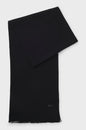 Raschel-knit scarf in virgin wool