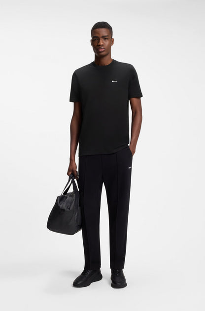 Stretch-cotton T-shirt