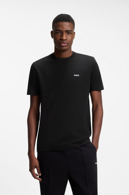 Stretch-cotton T-shirt