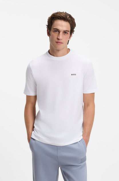 Stretch-cotton T-shirt