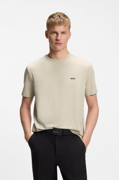 Stretch-cotton T-shirt