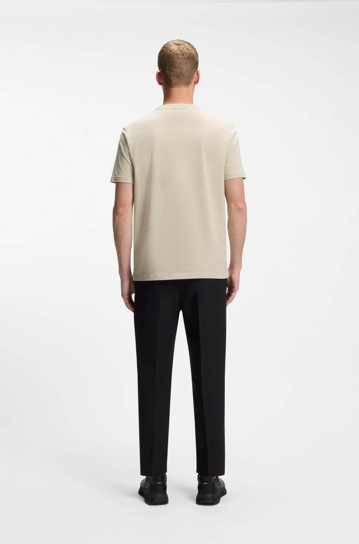 Stretch-cotton T-shirt
