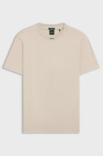 Load image into Gallery viewer, Stretch-cotton T-shirt with logo collar

