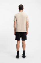 Load image into Gallery viewer, Stretch-cotton T-shirt with logo collar
