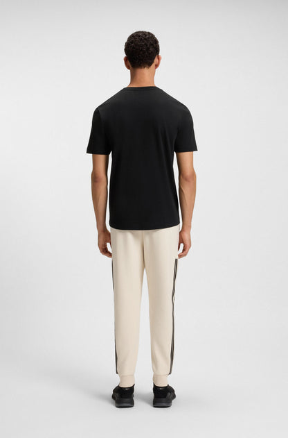 Pima-cotton T-shirt with gloss logo