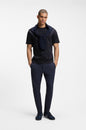 Mercerised-cotton T-shirt with printed graphics