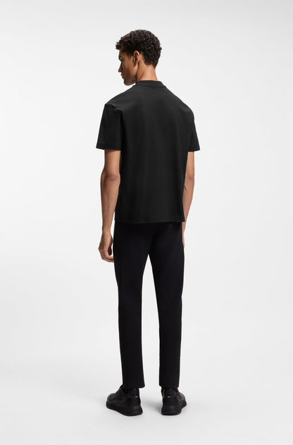 Porsche x BOSS relaxed-fit T-shirt with logo collar