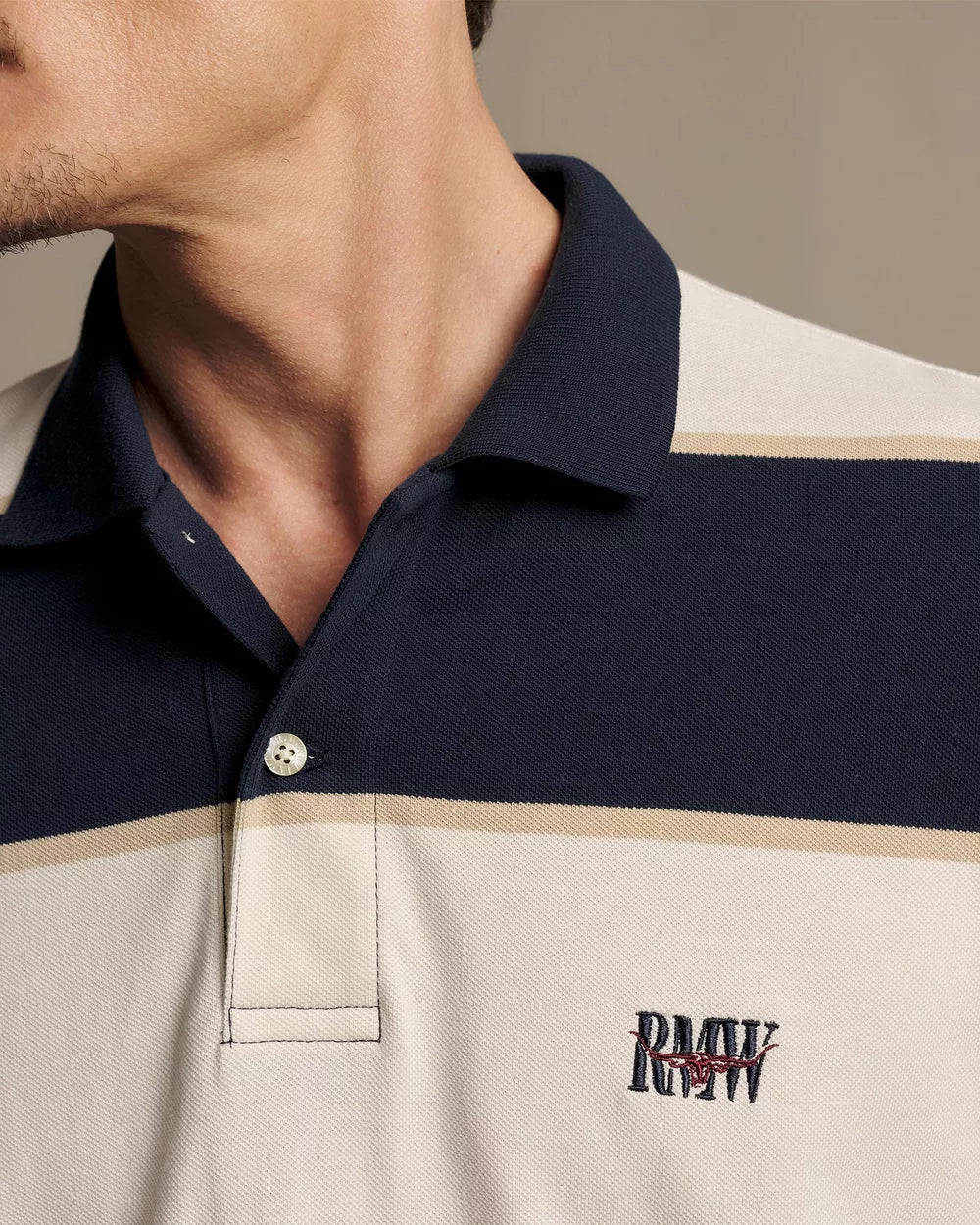 Balmain Stripe Polo