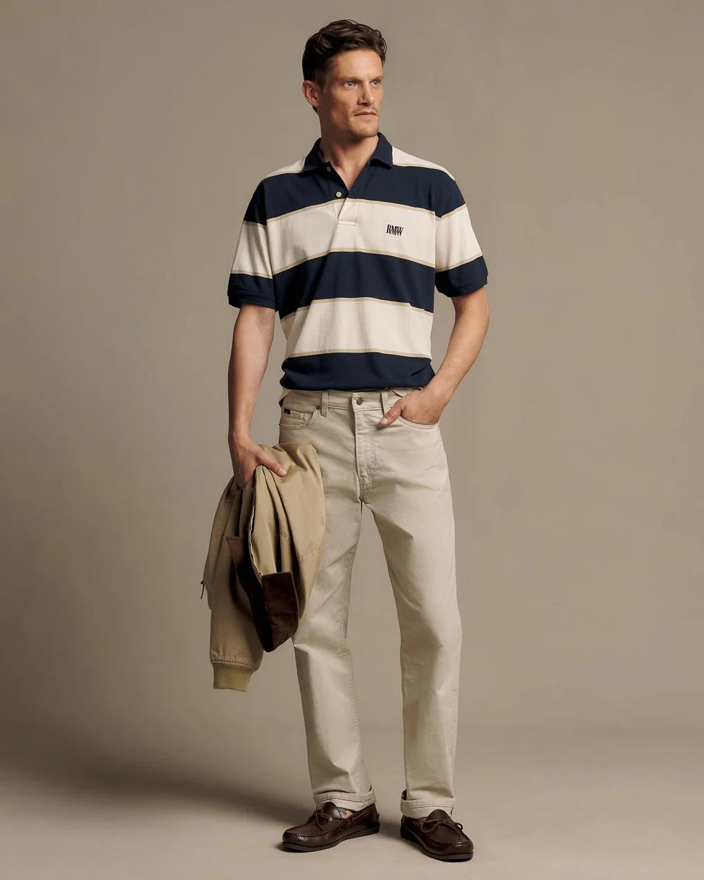 Balmain Stripe Polo