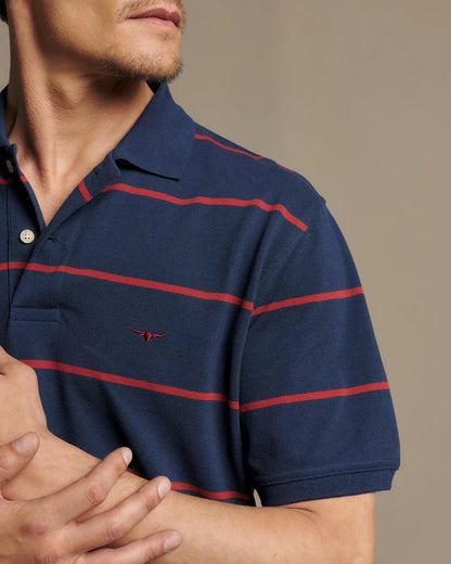 Ashfield Stripe Polo
