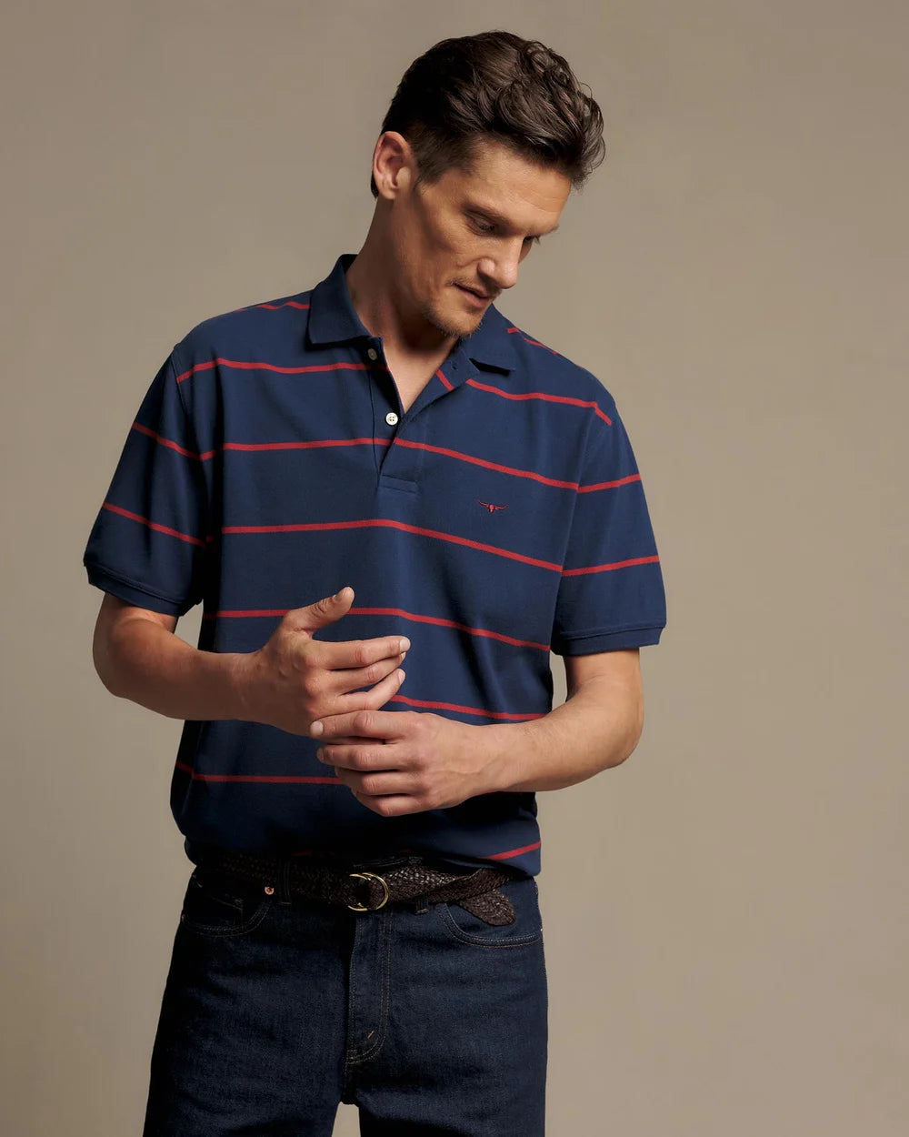 Ashfield Stripe Polo