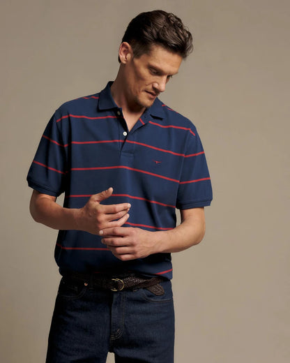 Ashfield Stripe Polo