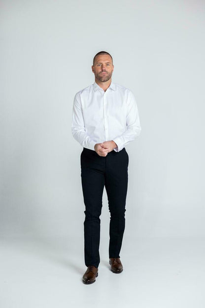 BARKER - LONG SLEEVE COTTON SHIRT