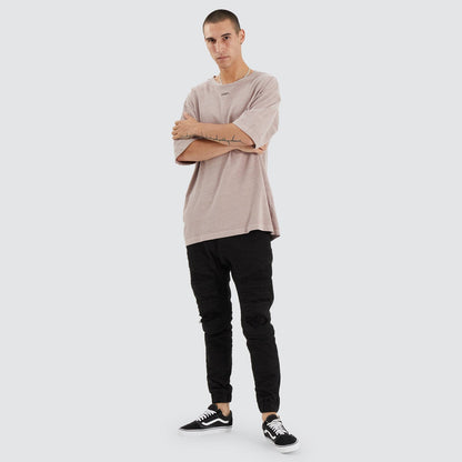 Viper Denim Jogger Black