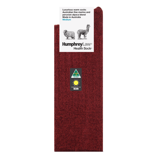 Humphrey Law Fine Merino/Alpaca 04C Socks (Australian made)