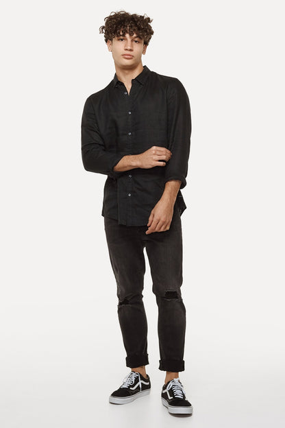 THE TENNYSON LINEN L/S SHIRT