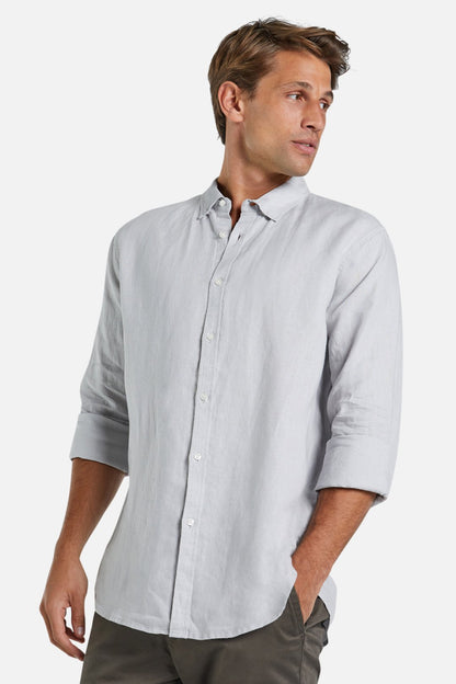 THE TENNYSON LINEN L/S SHIRT