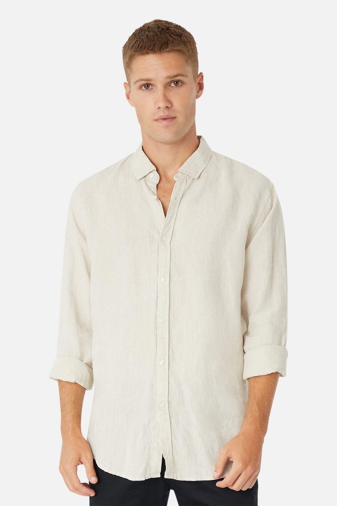 THE TENNYSON LINEN L/S SHIRT