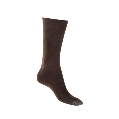 95% Cotton Socks w Tough Toe Choc