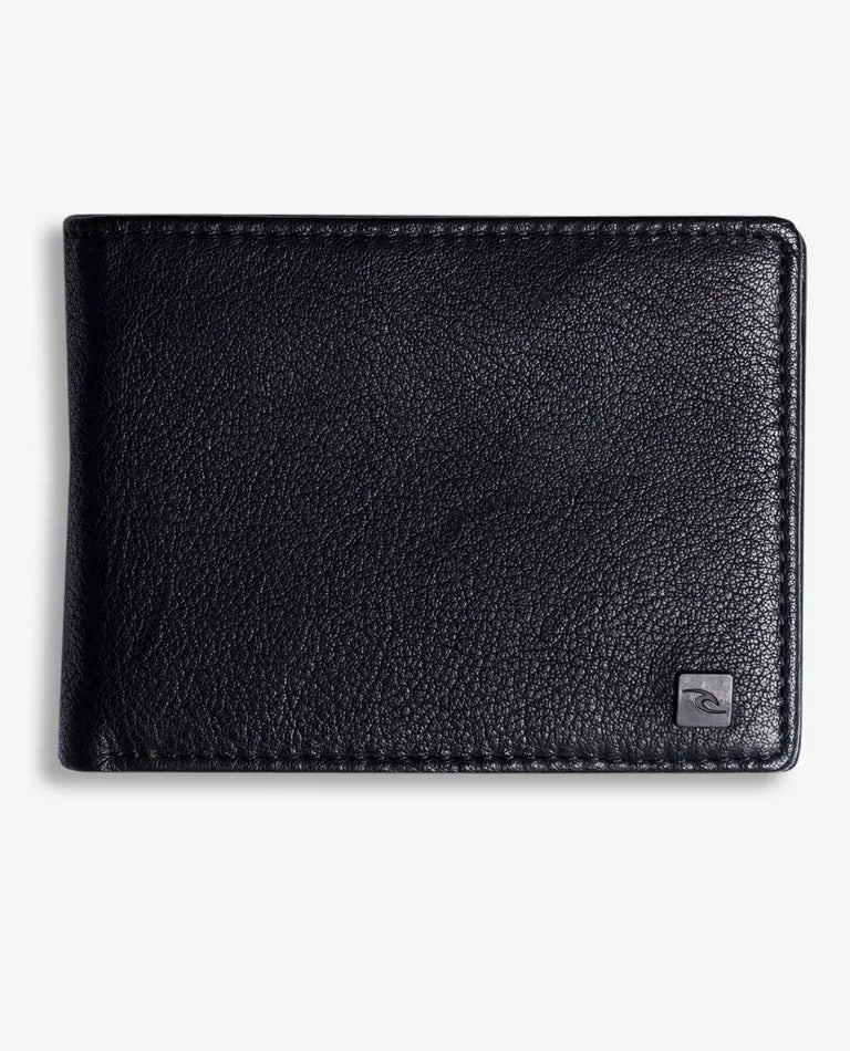 Black K-Roo RFID Slim ZF Leather Wallet